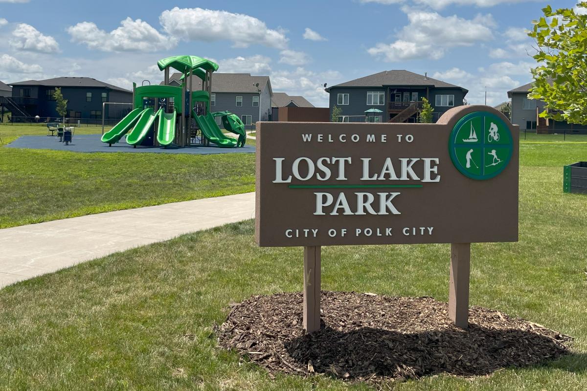 Lost Lake Park Sign