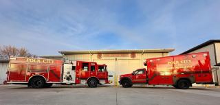 Engine and Ambulance