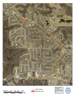 Detour Map