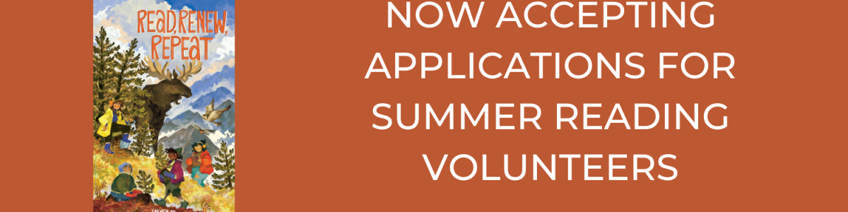 Summer Reading Volunteers Needed